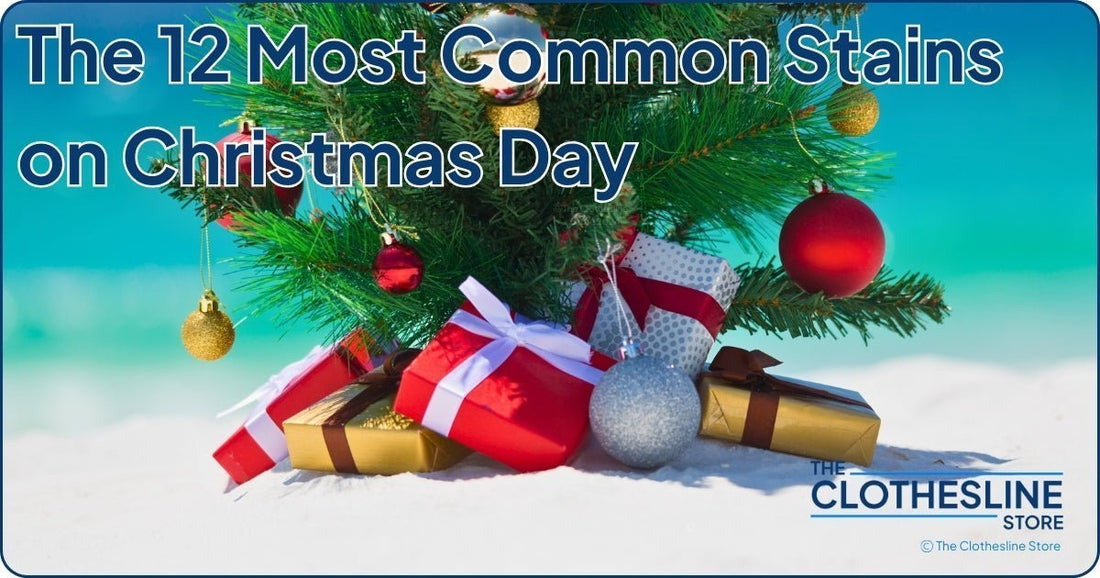 The Clothesline Store the 12 Stains of Christmas