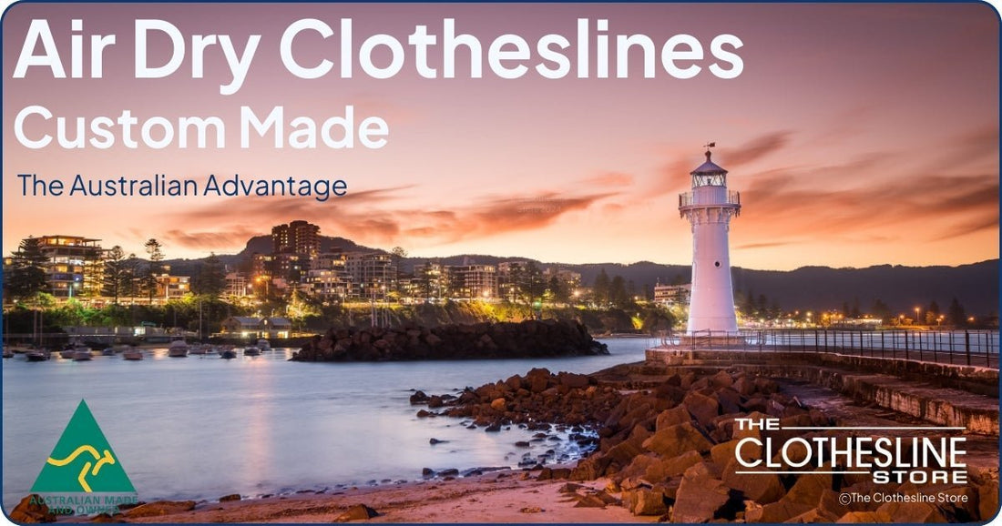 Made to Order Air Dry Clotheslines: The Australian Advantage