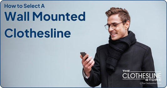 How to Select a Fold Down Wall Mounted Clothesline The Clothes Line Store