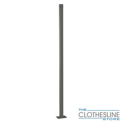 Austral Retractaway 50 Retracting Clothesline - Plated Post also in Classic Cream