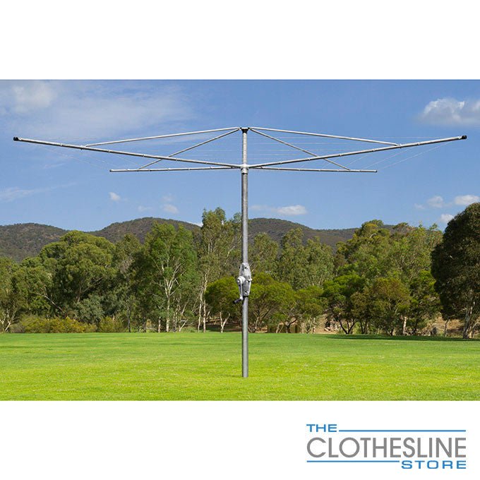 Austral Super 5 Rotary Hoist Fixed Head Clothesline In Location