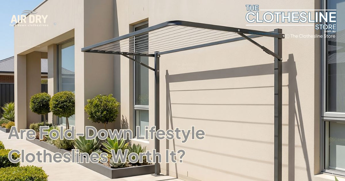 Are Fold-Down Lifestyle Clotheslines Worth It? – The Clothesline Store