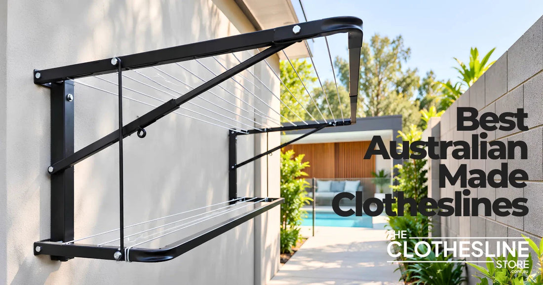Best Australian Made Fold Down Clothesline: Air Dry Range The Clothesline Store