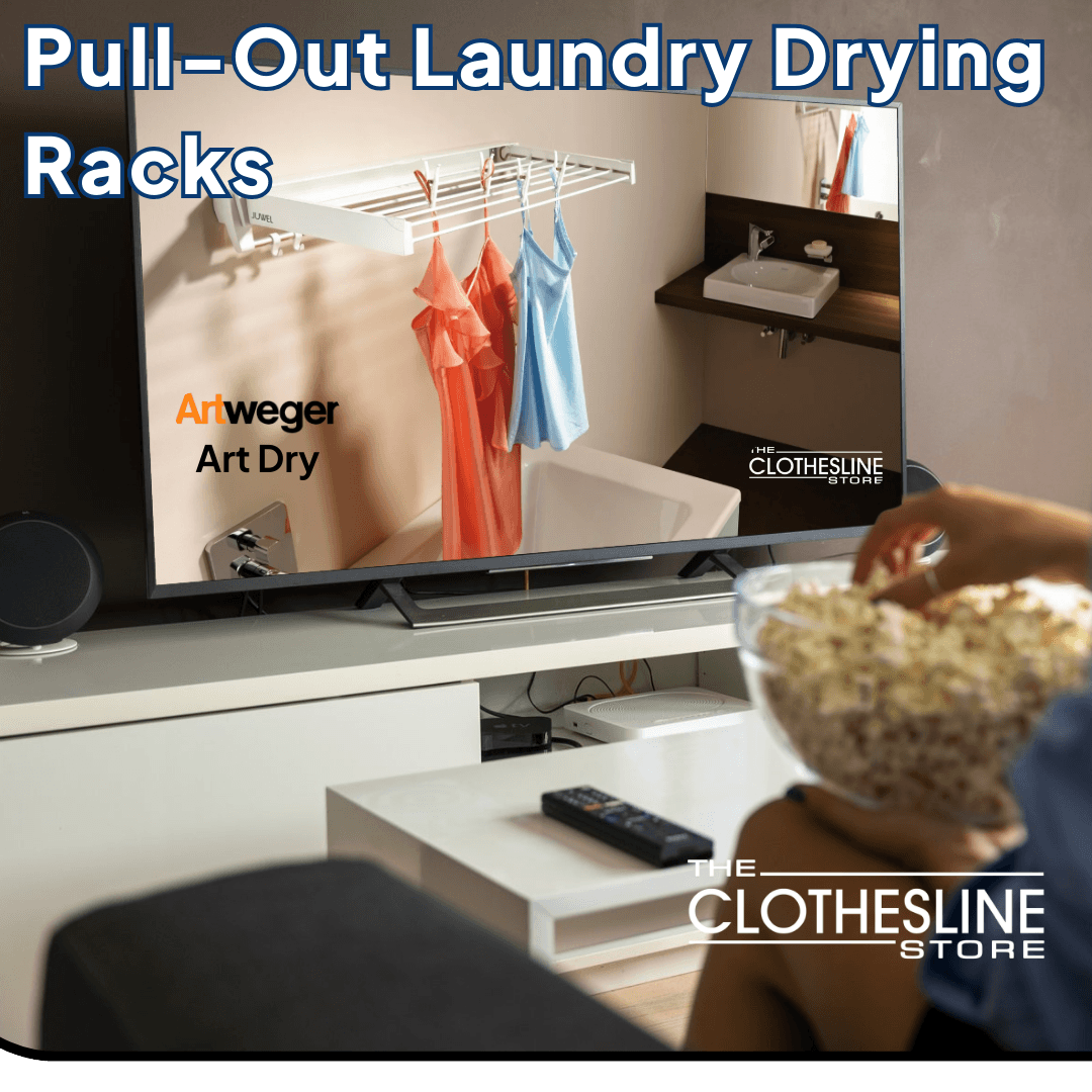 Best Pull Out Clothes Drying Racks The Clothesline Store