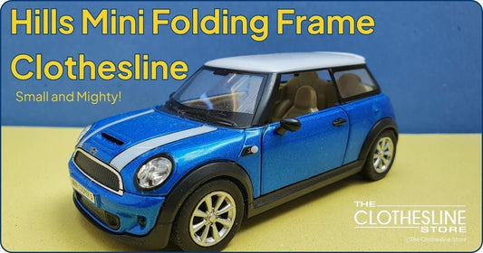 Top Benefits of the Hills Mini Folding Frame Clothesline The Clothesline Store