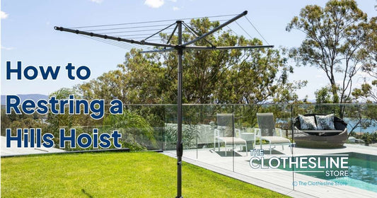 How to Restring a Hills Hoist Fold Down Clothesline The Clothesline Store