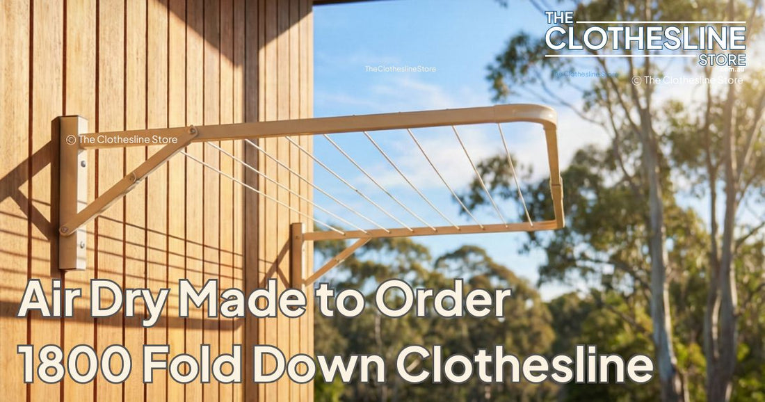 Air Dry 1800 Folding Frame Clothesline - Made to Order