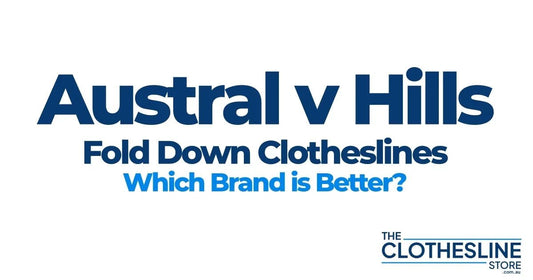 Austral vs Hills Fold Down Clotheslines | The Clothesline Store