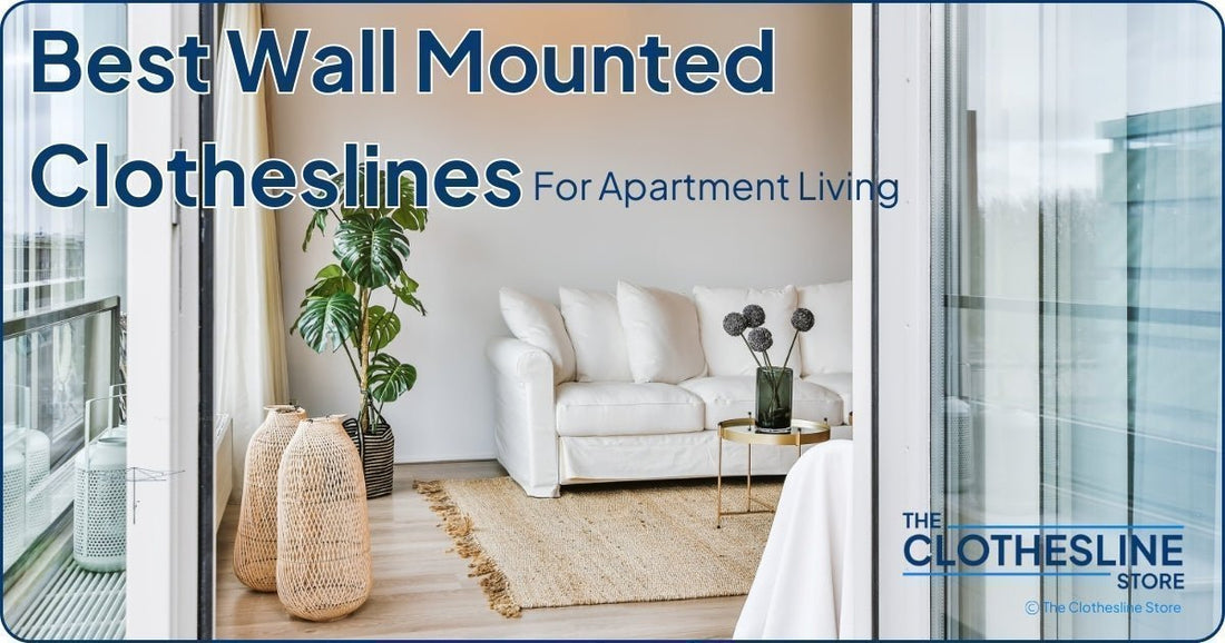 Best Wall Mounted Fold Down Clotheslines for Apartments The Clothesline Store