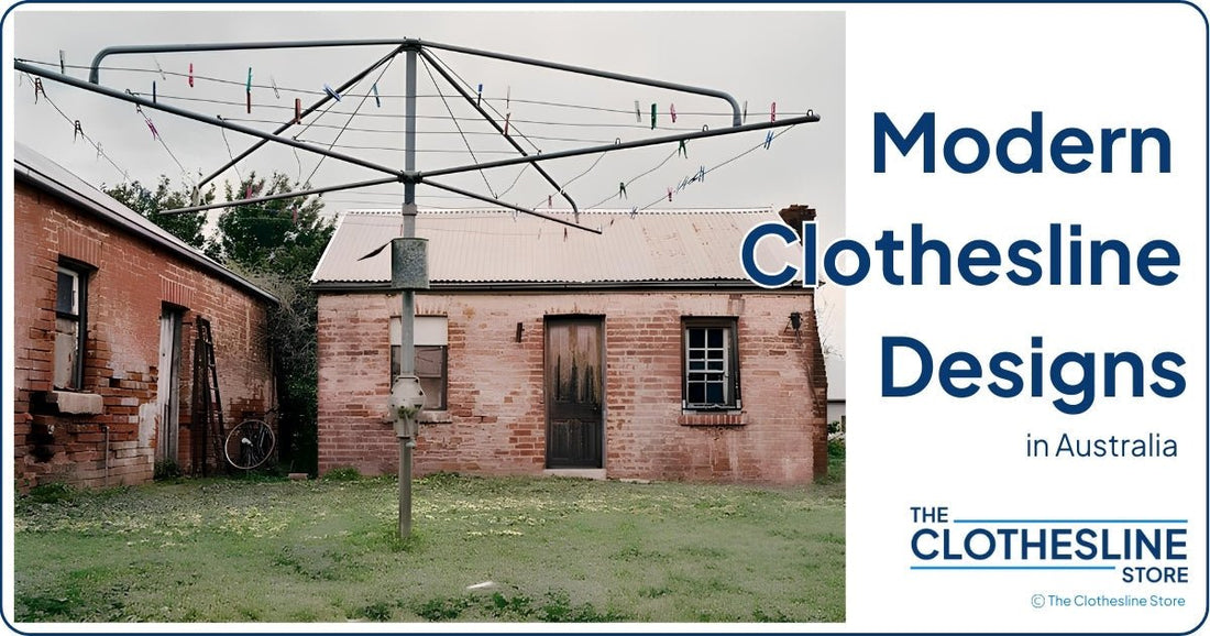 Modern clothesline designs for Australian homes – The Clothesline Store