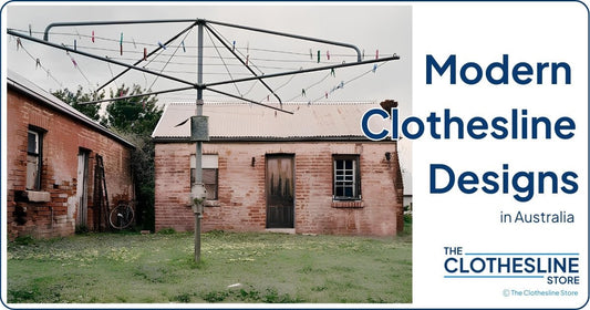 Modern clothesline designs for Australian homes – The Clothesline Store