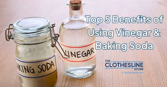 the Clothesline Store  Top 5 Benefits of Using Vinegar and Baking Soda in Washing for Effective Cleaning Solutions