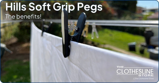 Hills Premium Soft Grip Clothes Pegs from The Clothesline Store