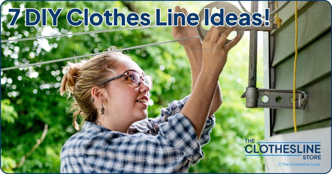 The Clothesline Store 7 DIY Clothesline Ideas