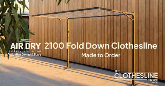 Air Dry 2100 Folding Frame Clothesline | Australian Made