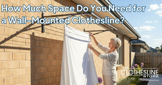 How Much Space Do You Need for a Wall-Mounted Clothesline?