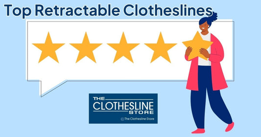 The Clothesline Store Top Retractable Clotheslines