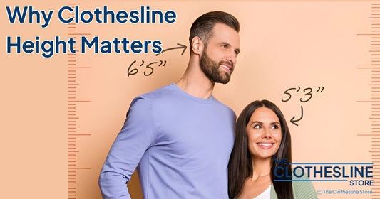 The Clothesline Store Why Clothesline Height Matters