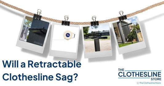 The Clothesline Store Will a Retractable Clothesline Sag?