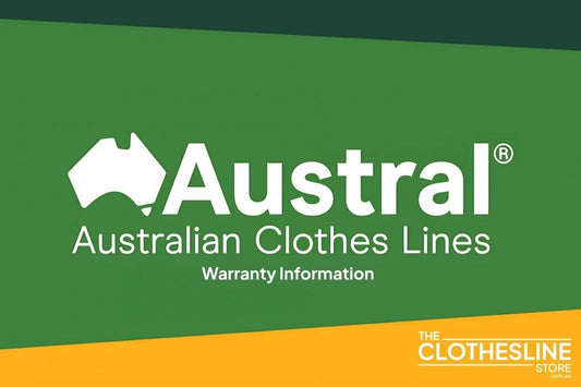 Title Page Blog - Austral Clotheslines Warranty Information - The Clothesline Store