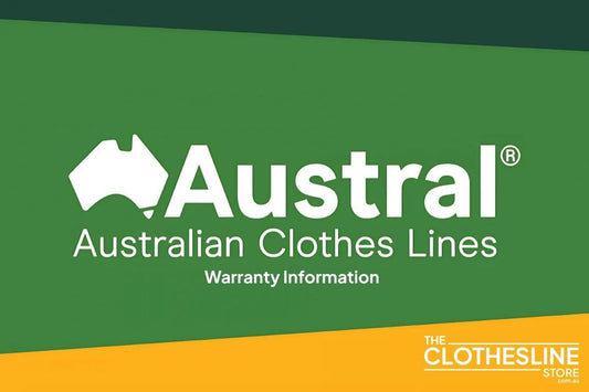 Title Page Blog - Austral Clotheslines Warranty Information - The Clothesline Store