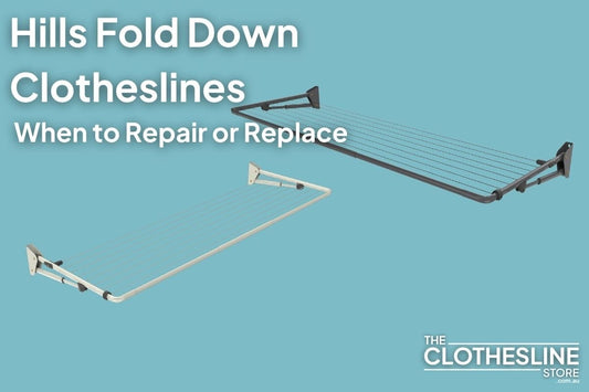 Title Image for blog Hills Fold Down Clotheslines When to Repair or Replace The Clothesline Store