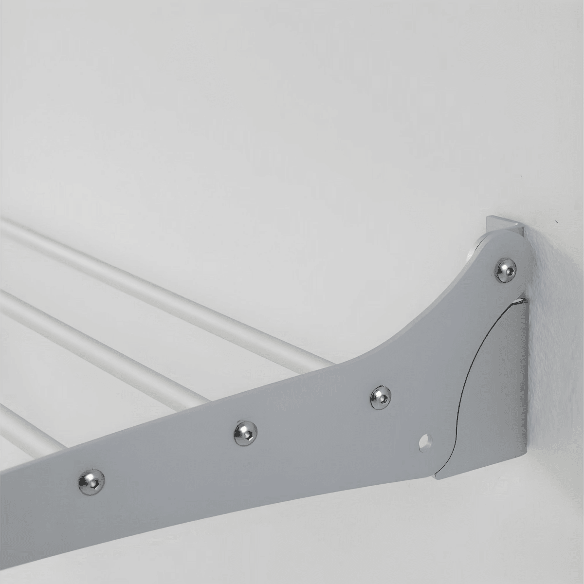 FoxyDry Fold hinge with the frame unfolded ready for use