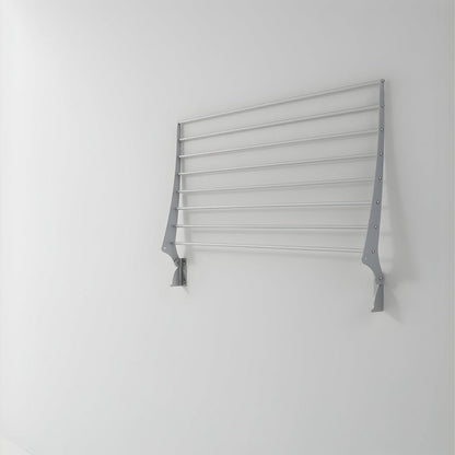 FoxyDry Fold with frame folded all the way up to save space when not in use