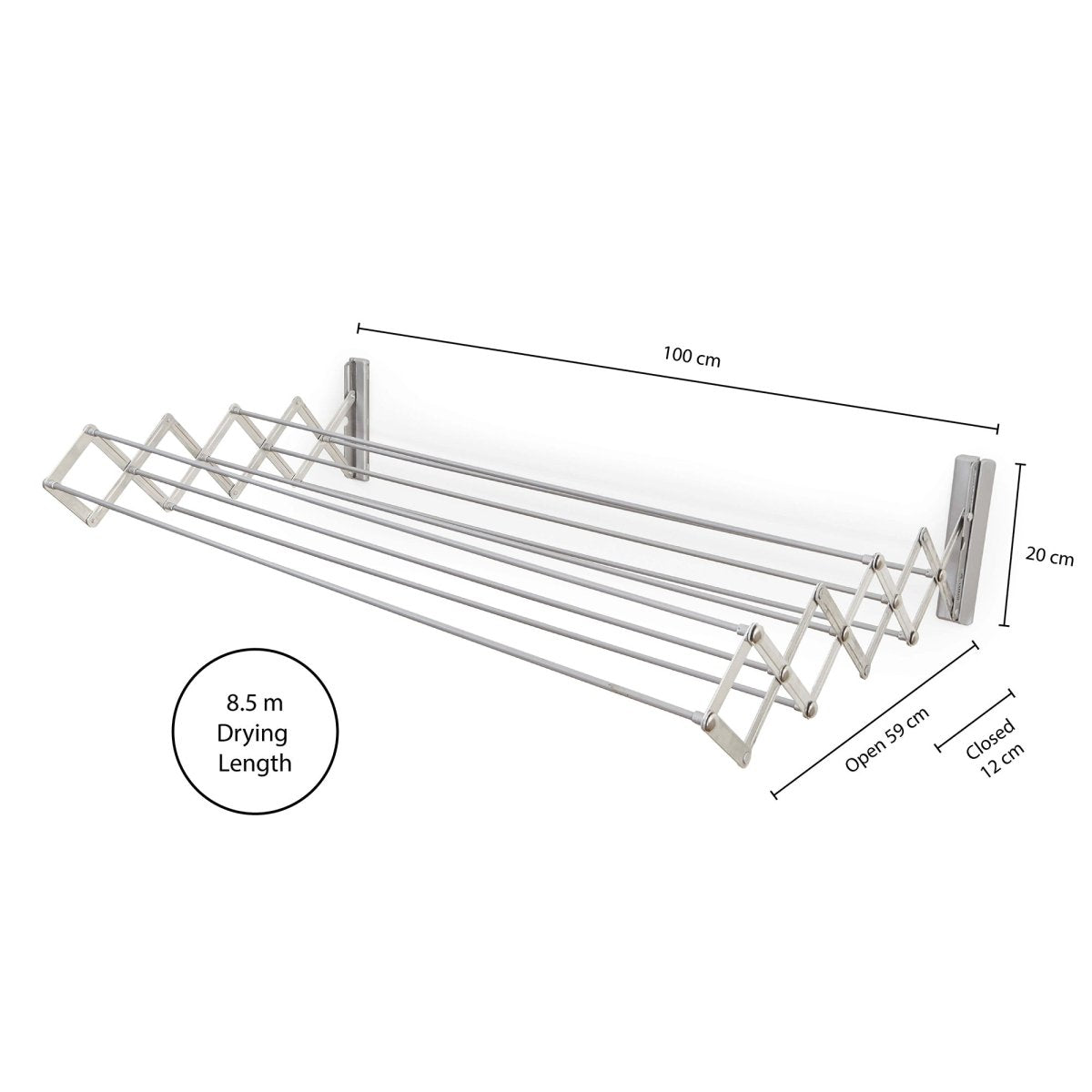 Clearance - Artweger Ruck Zuck Wall Mount Clothesline