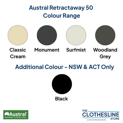 Austral Retractaway 50 Retracting Clothesline