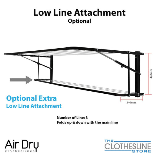 Low Line Attachment Same Colour as Clothesline