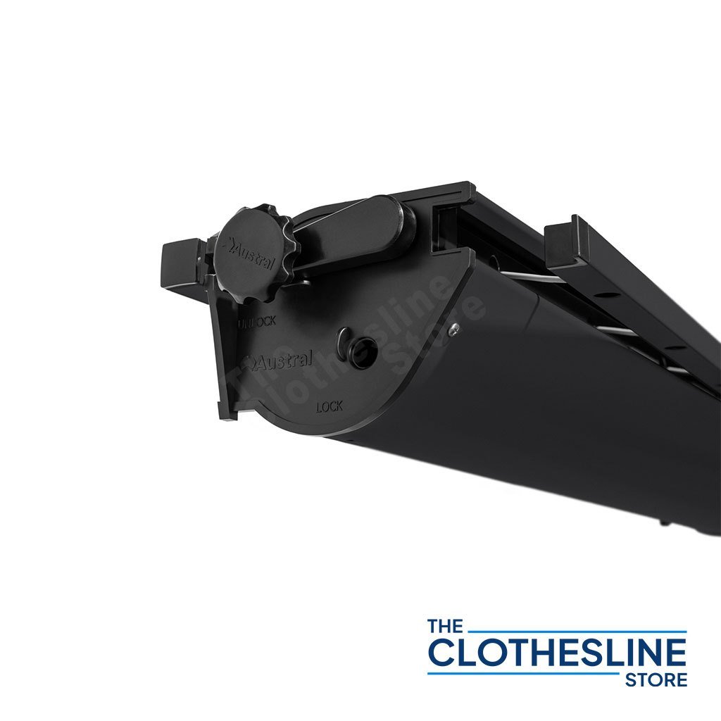 Austral Retractable Clothesline End View
