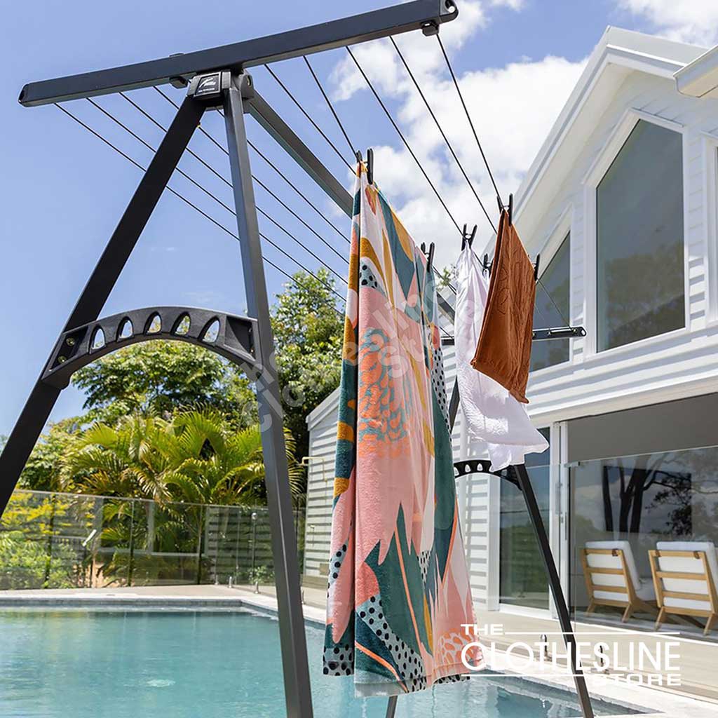 Top Dry Clothesline Hills 170 Portable Clothesline Monument – The