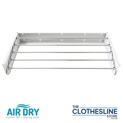 Air Dry Classic 80 Wall‑Mount Clothes Airer | Fold‑Down Drying Rack