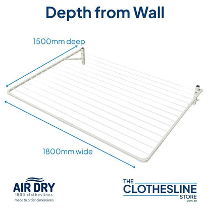 Air Dry 1800 Clothesline - Made To Order