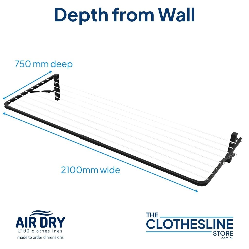 Air Dry 2100 Clothesline - Made To Order
