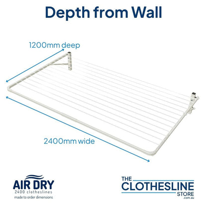 Air Dry 2400 Clothesline - Made To Order