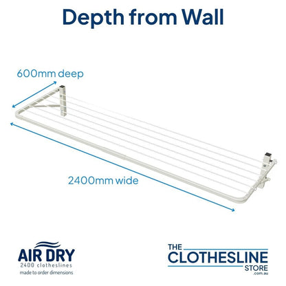 Air Dry 2400 Clothesline - Made To Order
