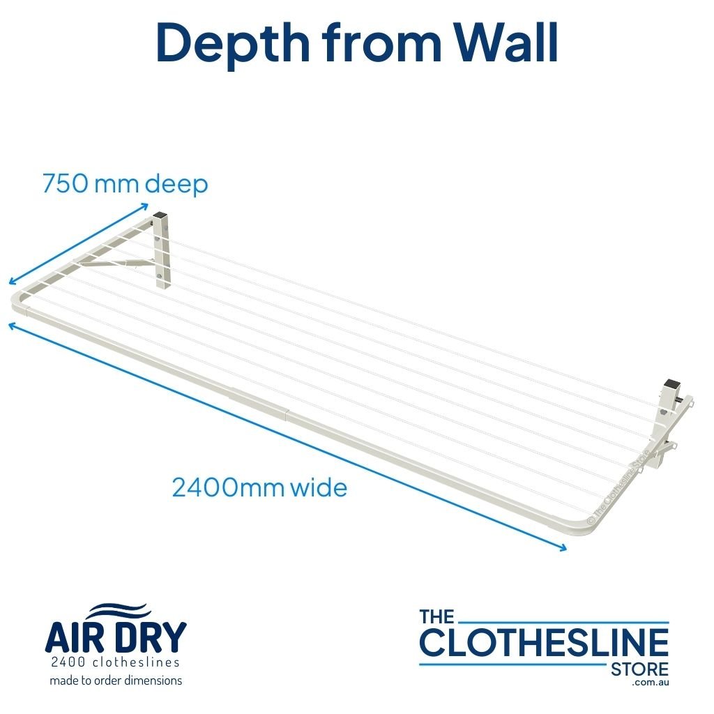 Air Dry 2400 Clothesline - Made To Order
