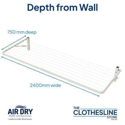 Air Dry 2400 Clothesline - Made To Order