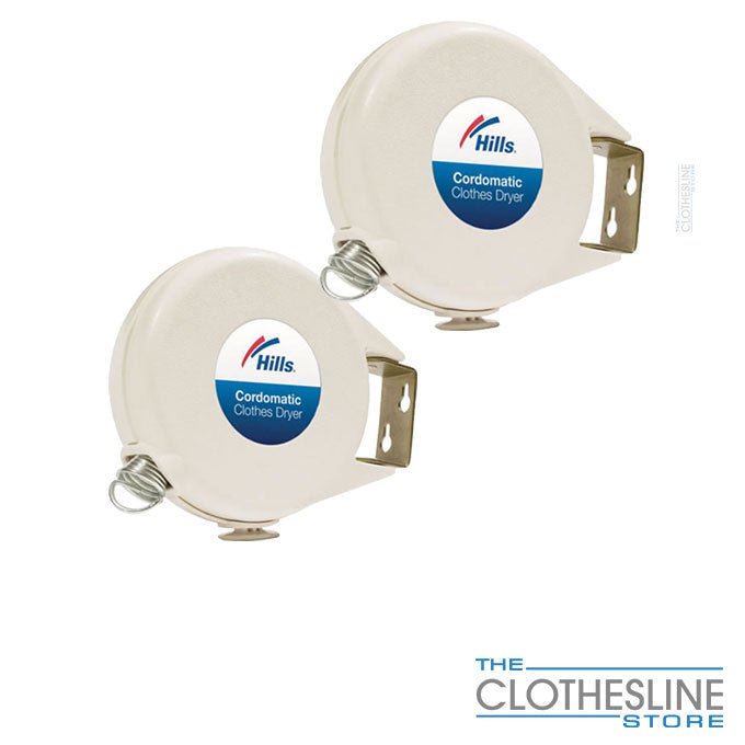The Hills Cordomatic Retractable Camping Two Pack Clothesline