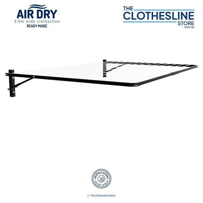 Air Dry Clothesline in the colour Monument.