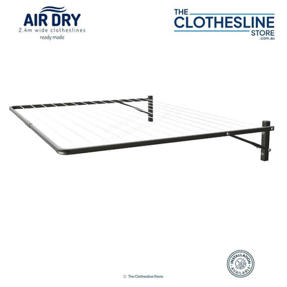 Air Dry Fold Down clothesline 2.4m Woodland Grey.