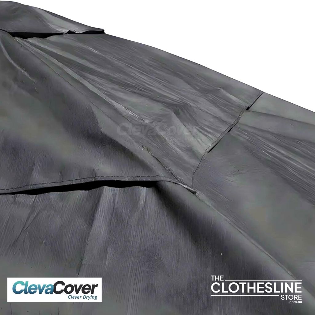 Close up the covers ventilation area and heavy duty stitching.
