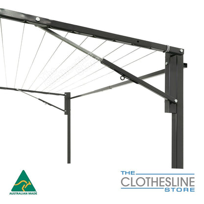 Air Dry 1800 Wall Mount Clothesline - Ready Made