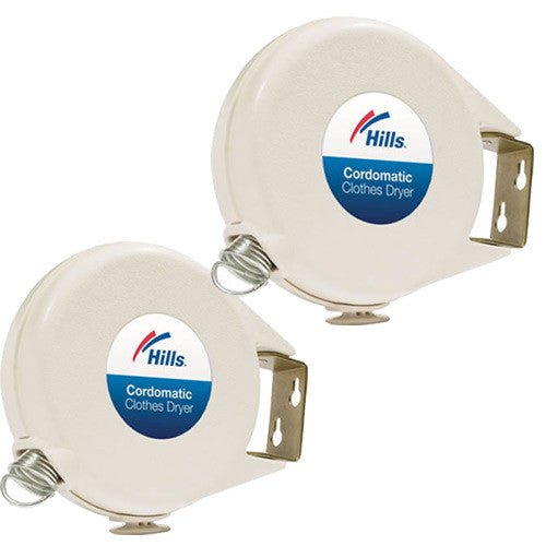 Hills Cordomatic Retractable Clothesline Twin Pack