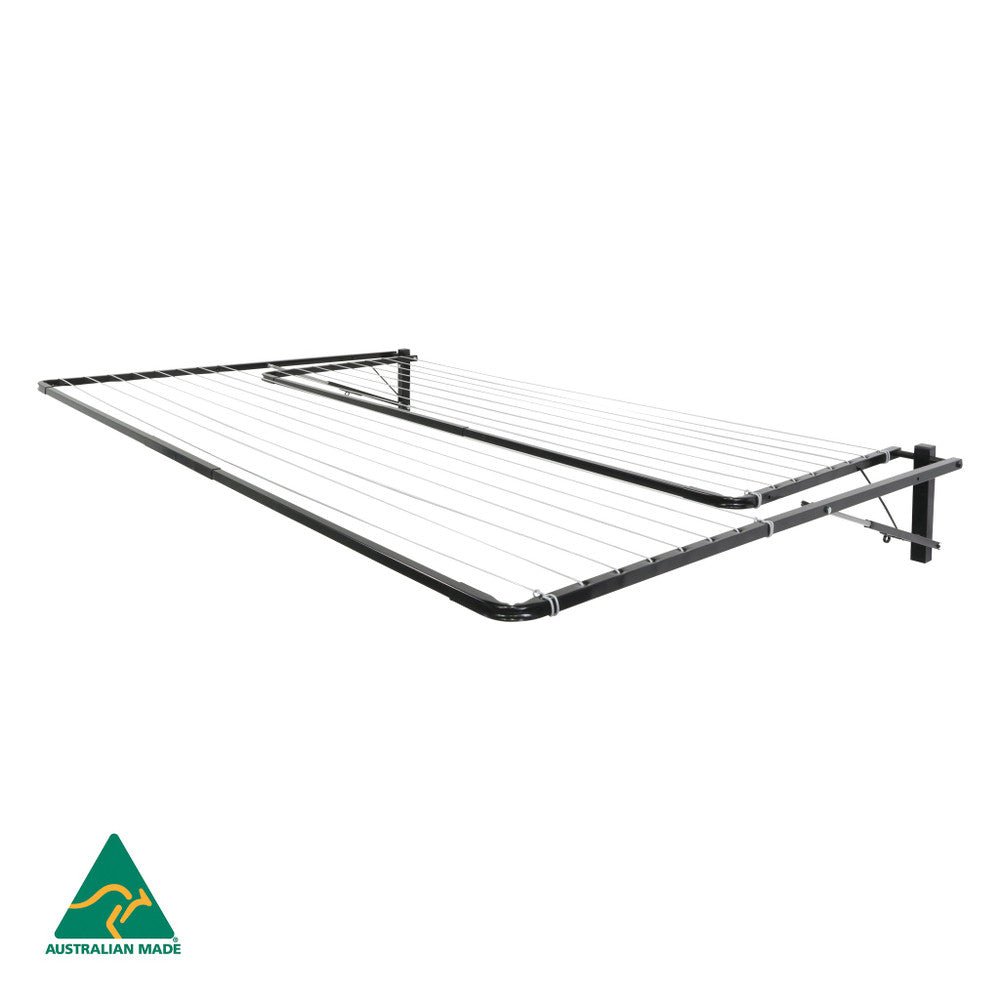 Air Dry 2400 Folding Frame Twin Fold Clothesline - Made To Order.