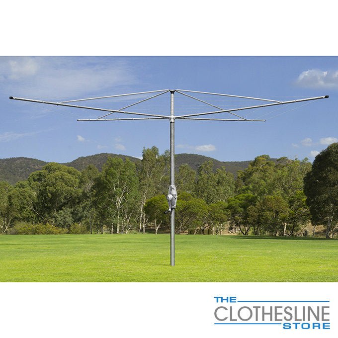 Austral Super 4 Rotary Hoist Fixed Head Clothesline In Location