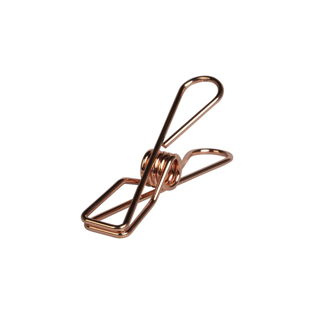 40 Large Rose Gold Enviro Stainless Steel Clothes Pegs