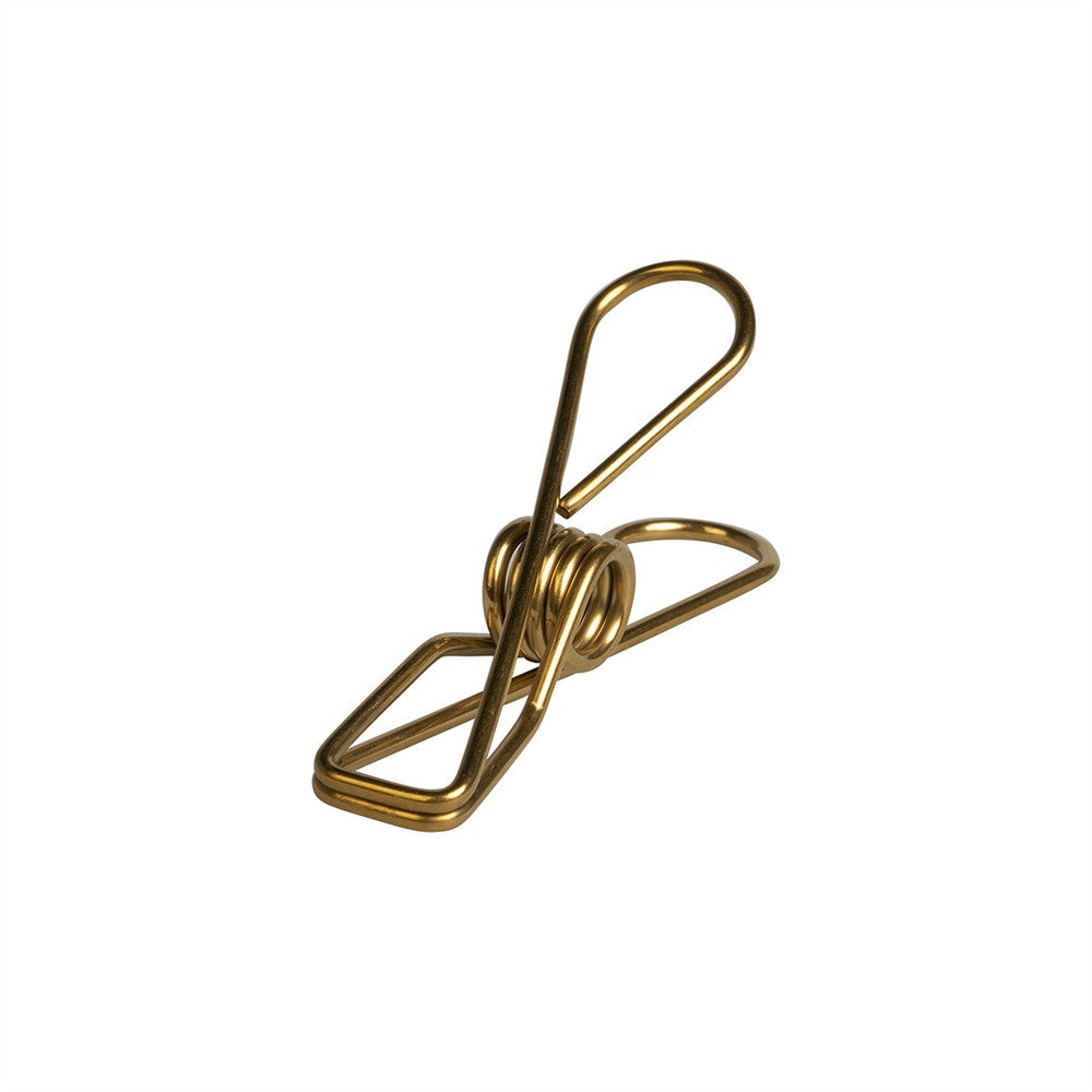 40 Gold Large Enviro Stainless Steel Clothes Pegs